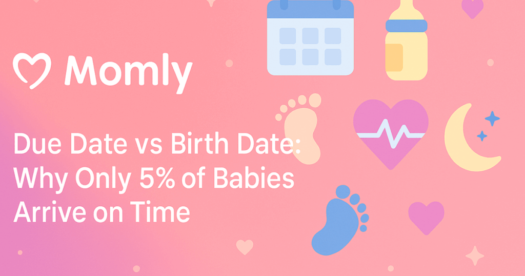 Due Date vs Birth Date: Why Only 5% of Babies Arrive on Time