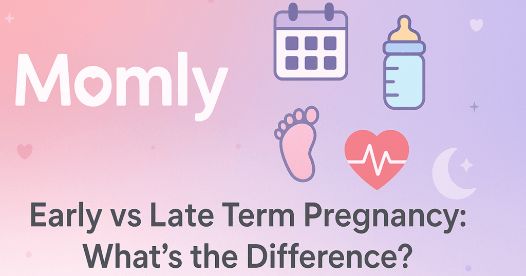 Early vs Late Term Pregnancy